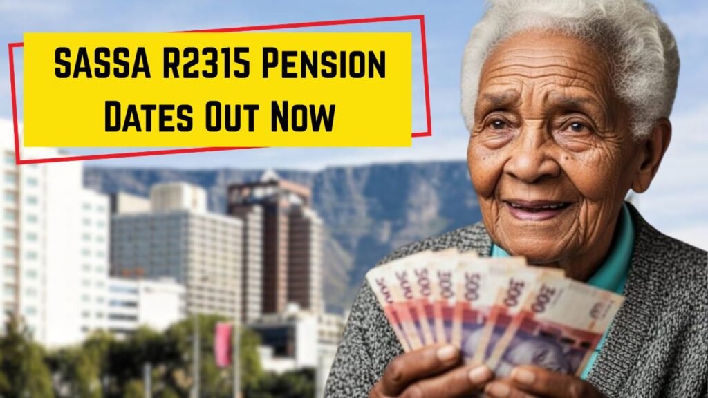 SASSA R2,315 Old Age Grant