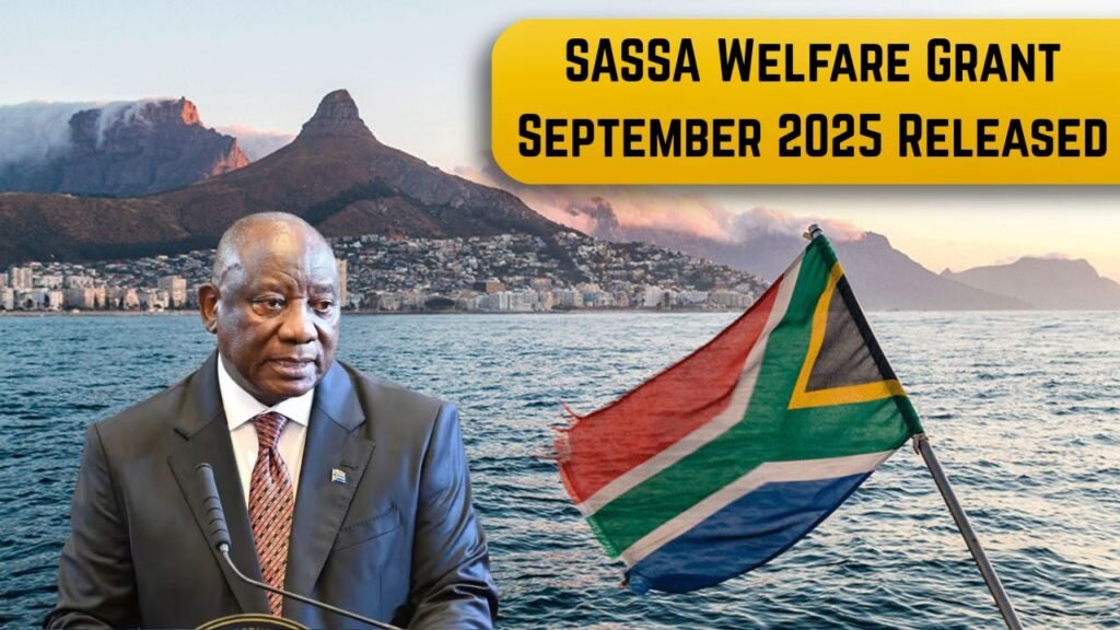 September 2025 SASSA Welfare Grant